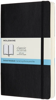 Записная книга Moleskine Classic Expanded 13 х 21 см 400 страниц в точку Чёрная Мягкая обложка (8058647628073)