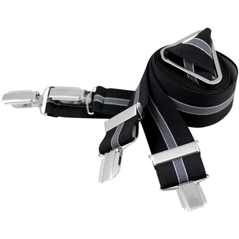 Подтяжки широкие 35 мм Lindenmann 7530-10 Черный (900)