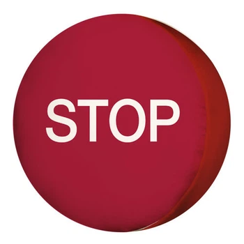 Подушка-пуфик круглая Stop 35х35х7,5 см