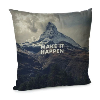 Подушка диванна з оксамиту Make it happen 45x45 см