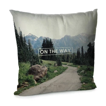 Подушка диванна з оксамиту On the way 45x45 см