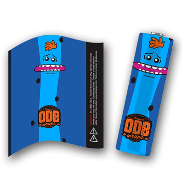 Термоусадка odb ZF для аккумуляторов 21700/20700 Mr Meeseeks Blue (AJ_9tt_09)