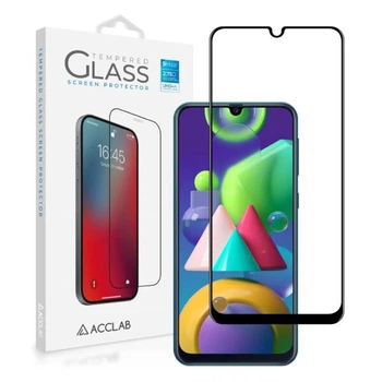 Захисне скло ACCLAB Full Glue для Samsung Galaxy M21 (M215) - Black
