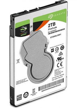 Накопитель HDD 2.5" SATA 2.0Tb Seagate FireCuda SSHD 5400rpm 128MB (ST2000LX001)