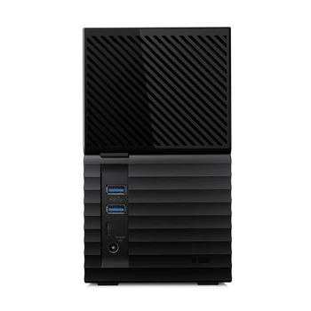 Накопичувач зовнішній HDD 3.5" USB 4.0 TB WD My Book Duo Black (WDBFBE0040JBK-EESN)
