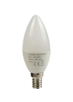 Енергозберігаюча лампочка 5W (E14) 370lm Avenor 3,7х9,8см Білий osv0000293