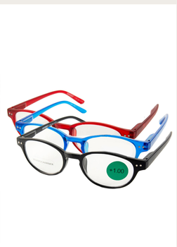 Набір окулярів для читання (3шт) +1 Graffiti 13х3,7см Різнобарвний biz0000202