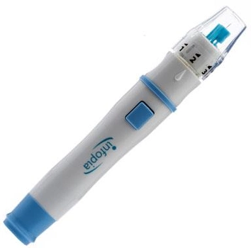 Ланцетное устройство (ручка) для прокола пальца Infopia