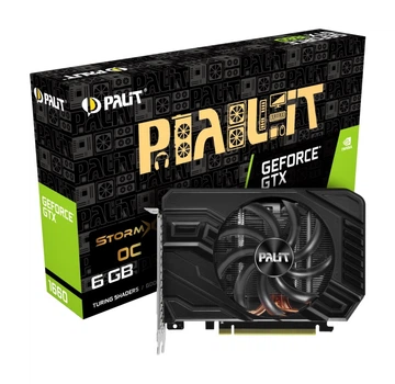 Видеокарта GF GTX 1660 6GB GDDR5 StormX OC Palit (NE51660S18J9-165F)