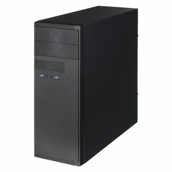 Корпус Chieftec Elox HQ-01B-OP без БП, 2xUSB3.0, Black