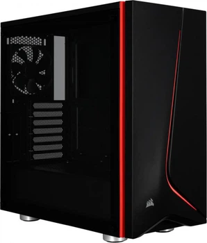 Корпус Corsair Carbide SPEC-06 Tempered Glass Black (CC-9011144-WW) без БП