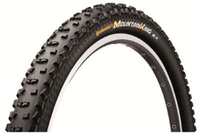 Велопокрышка Continental Mountain King 29" x 2.3 Performance Skin Black (150427)