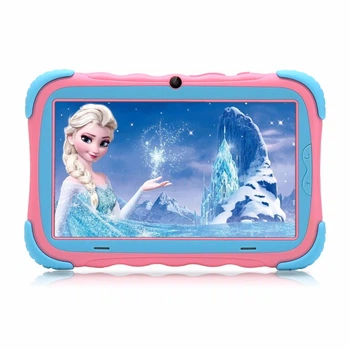 Дитячий планшет з батьківським контролем iRULU BabyPad Y57 Avdroid 7.1 1/16Gb у захищеному корпусі Pink