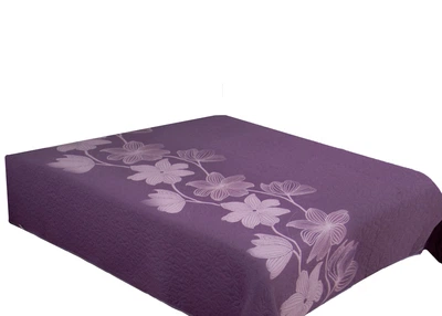 Покрывало Двухстороннее LILY Lily Eurofirany 170x210 см Фиолетовое (5900811107132)
