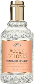Woda kolońska unisex 4711 Acqua Colonia White Peach&Coriander 50 ml (4011700745364)