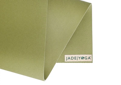 Коврик для йоги Harmony Jade оливково-зеленый 173x61x0.5 см
