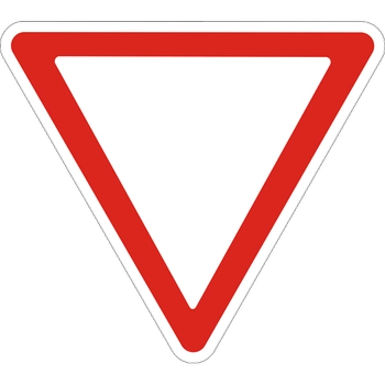 Треугольный дорожный знак Фабрика знаков 2.1 900 мм (501043-02)