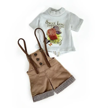 Футболка и комбинезон для кукол Blythe 30 см. (кукла в комплект не входит) (9130)