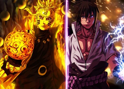 Картина Gee! Naruto Наруто сильнейшие ниндзя 60x40 NU 09.043