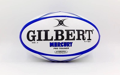 Мяч для регби Gilbert PU R-5499 №5 White-Blue