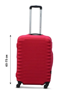 Чехол для чемодана Coverbag дайвинг L красный