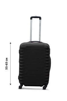 Чехол для чемодана Coverbag дайвинг M черный