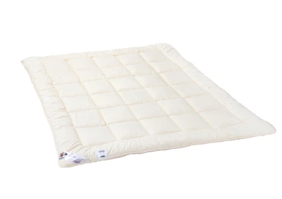 Одеяло Теплое Синтетическое Здоровый сон Zabel 135x200 см Кремовое (5902278398733)