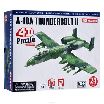Объемный пазл 4D Master Самолет A-10A (26233)