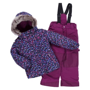 Зимовий термокомплект Peluche&Tartine F19M54EF-Marine_Byzantine синьо-фіолетовий 124 - 132 см (F19M54EF-Marine_Byzantine-7)