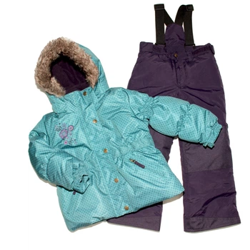 Зимовий термокомплект Peluche&Tartine F17M52EF-Newreef_Grape бірюзовий 114 - 122 см (F17M52EF-Newreef_Grape-6)