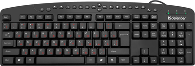 Клавіатура дротова Defender Atlas HB-450 USB (45450)