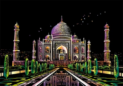 Скретч набор Taj Mahal (Тадж Махал)