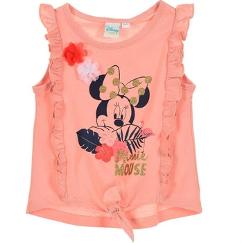Футболка Disney Minnie Mouse (Мінні Маус) 074 см Кораловий SE01242