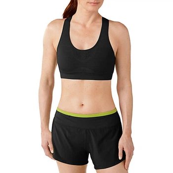 Топ Smartwool Women PhD Seamless Racerback Bra S Чорний
