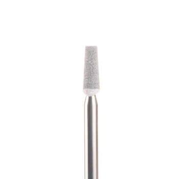 Фреза корундовая Nail Drill для маникюра и педикюра (Конус усечённый) 45-45, диаметр 2,9 мм, серая