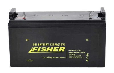 Гелевый аккумулятор для лодочного мотора Fisher 120Ah 12V