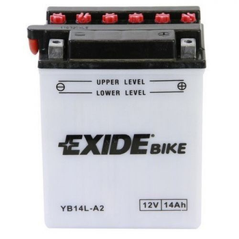 Мото аккумулятор EXIDE EB14L-A2 / YB14L-A2 14 Аh, 145 А, (-/+), 134x89x166 мм