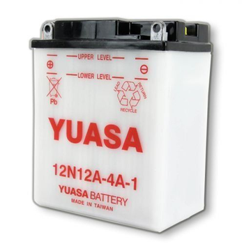 Мото аккумулятор YUASA 12N12A-4A-1 12 Аh, 115 А, (+/-), 134х80х162 мм