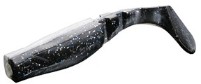 Виброхвост Mikado Fishunter (съедобный) 10.5 см 5 шт Черный (PMFHL10.5-186)