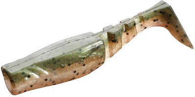Виброхвост Mikado Fishunter II (съедобный) 11.5 см 3 шт Коричнево-зеленый (PMFHL11.5-347)