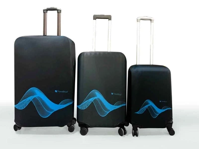 Чохол для багажу Travel Blue великий чорний (596)