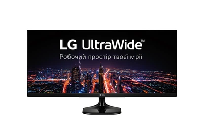 Монитор LG 25" UltraWide 25UM58-P IPS Black ; 2560x1080, 5мс, 250 кд/м2, 2хHDMI