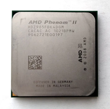 Процессор AMD Phenom II X4 965 Black Edition 3,4GHz sAM3 Tray 125w (HDZ965FBK4DGM) Deneb Б/У