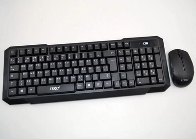 Беспроводная русская клавиатура и мышка K-118