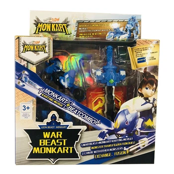 Машинка трансформер Дикие Скричеры Lion Best Minkart Monkart (S156292)