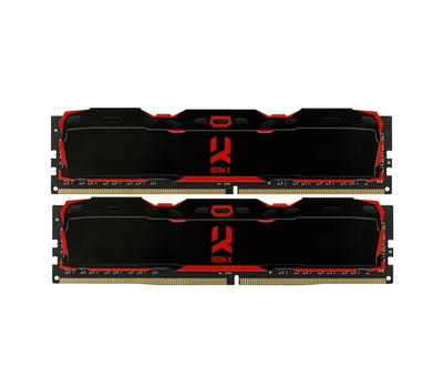 Модуль памяти DDR4 2x4GB/2800 GOODRAM Iridium X Black (IR-X2800D464L16S/8GDC)