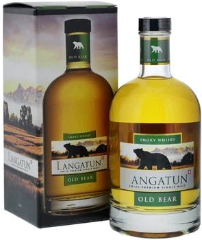 Виски Langatun Distillery AG Old Bear Smoky 0.5 л 40% (7640149330229)