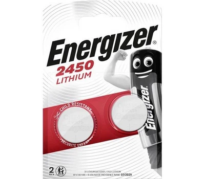 Батарейка ENERGIZER CR2450 Lithium 2шт