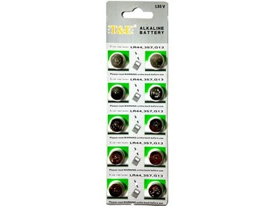 Батарейка T&E Alkaline AG1 10шт