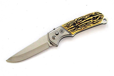 Нож выкидной с фиксатором в чехле Kronos 205 (bks_01420)